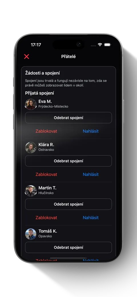 Parťáci v okolí